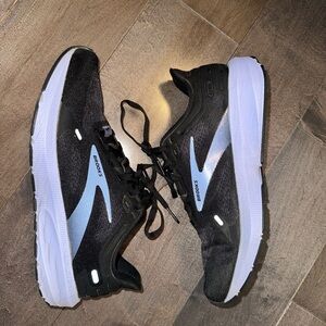 Brooks Black and Purple launch 9 Running Shoes